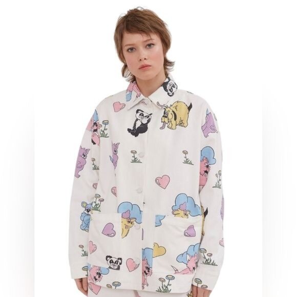 Gossip Y2K T-shirt Button Down - Picture 1 of 14